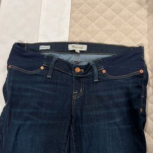 MADEWELL MATERNITY Dark denim skinny jeans size 28